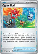 Ogre's Mask 118 - Reverse Holofoil SV Prismatic Evolutions