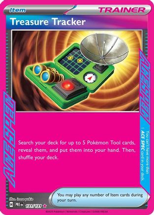 Treasure Tracker 131/131 - Holofoil SV Prismatic Evolutions