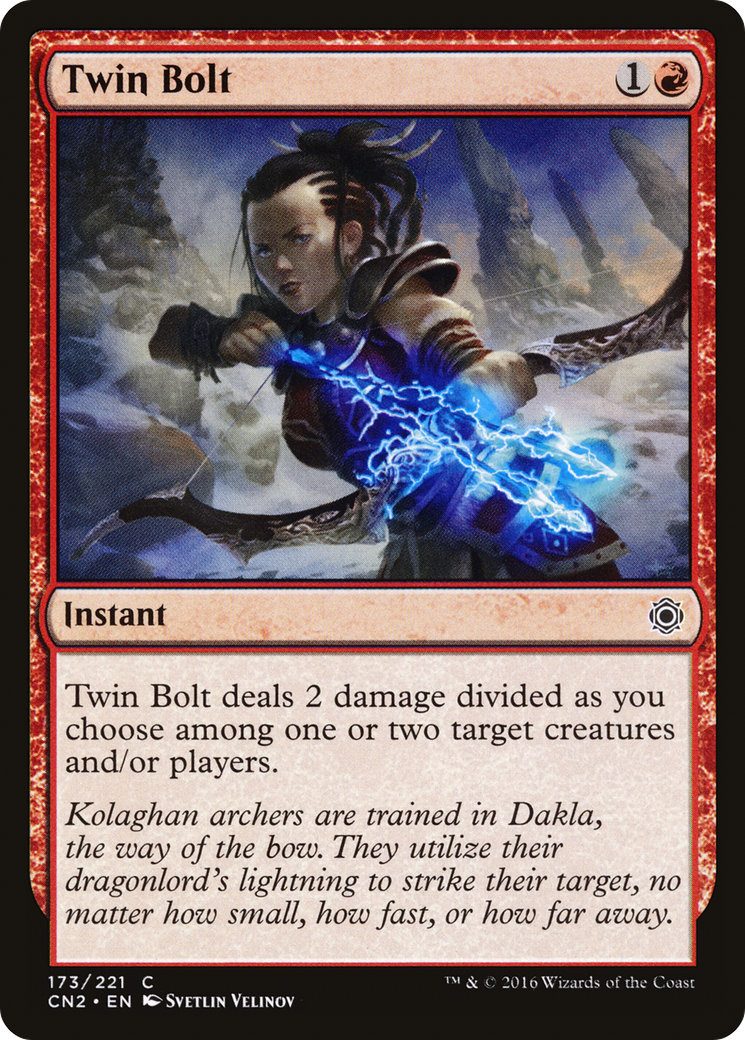 Twin Bolt (CN2-173)  Foil - Conspiracy: Take the Crown
