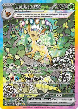 Leafeon ex 144/131  - Holofoil SV Prismatic Evolutions - Special Illustration Rare