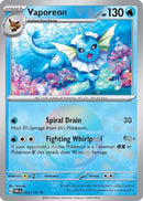 Vaporeon (Poke Ball Pattern) 022/131  - Holofoil SV Prismatic Evolutions - Rare