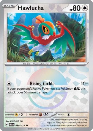 Hawlucha (Poke Ball Pattern) 089/131 - Holofoil SV Prismatic Evolutions