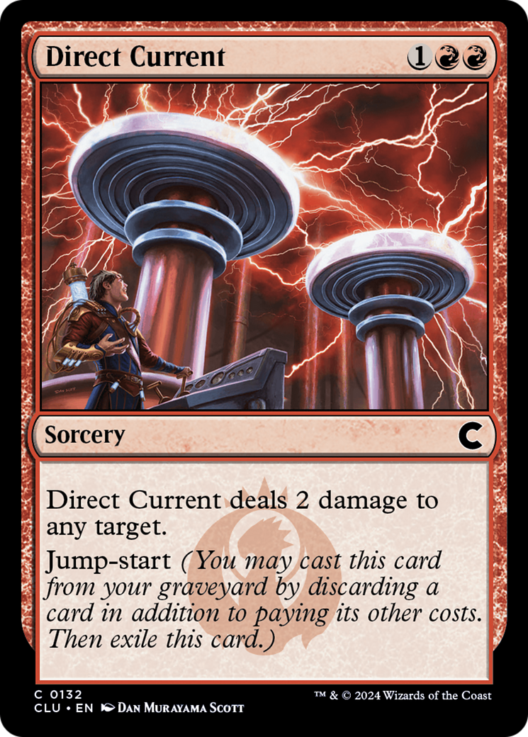Direct Current (CLU-132)  - Ravnica: Clue Edition