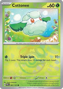 Cottonee (Master Ball Pattern) 007/131 - Holofoil SV Prismatic Evolutions