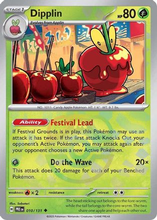 Dipplin (Master Ball Pattern) 010/131  - Holofoil SV Prismatic Evolutions