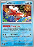 Goldeen (Master Ball Pattern) 020/131  - Holofoil SV Prismatic Evolutions - Common