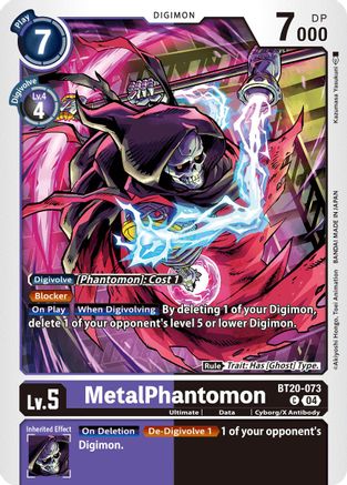 MetalPhantomon (BT20-073) - Release Special Booster 2.5