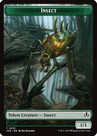 Insect // Spider Double-Sided Token (INR-15 // 16)  - Innistrad Remastered