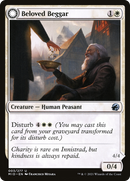 Beloved Beggar (MID-003) - Innistrad: Midnight Hunt: (Double Faced Transform) Foil
