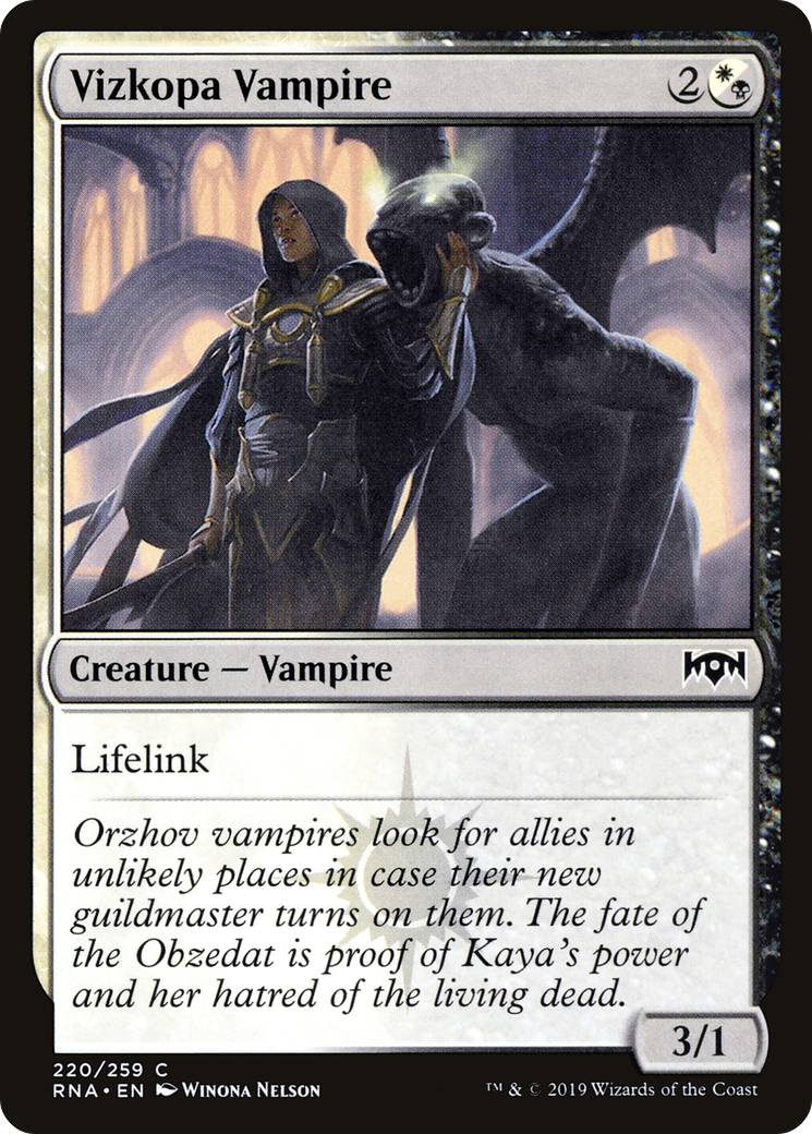 Vizkopa Vampire (RNA-220)  Foil - Ravnica Allegiance