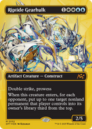 Riptide Gearhulk (DFT-552) - Aetherdrift (Borderless) Foil