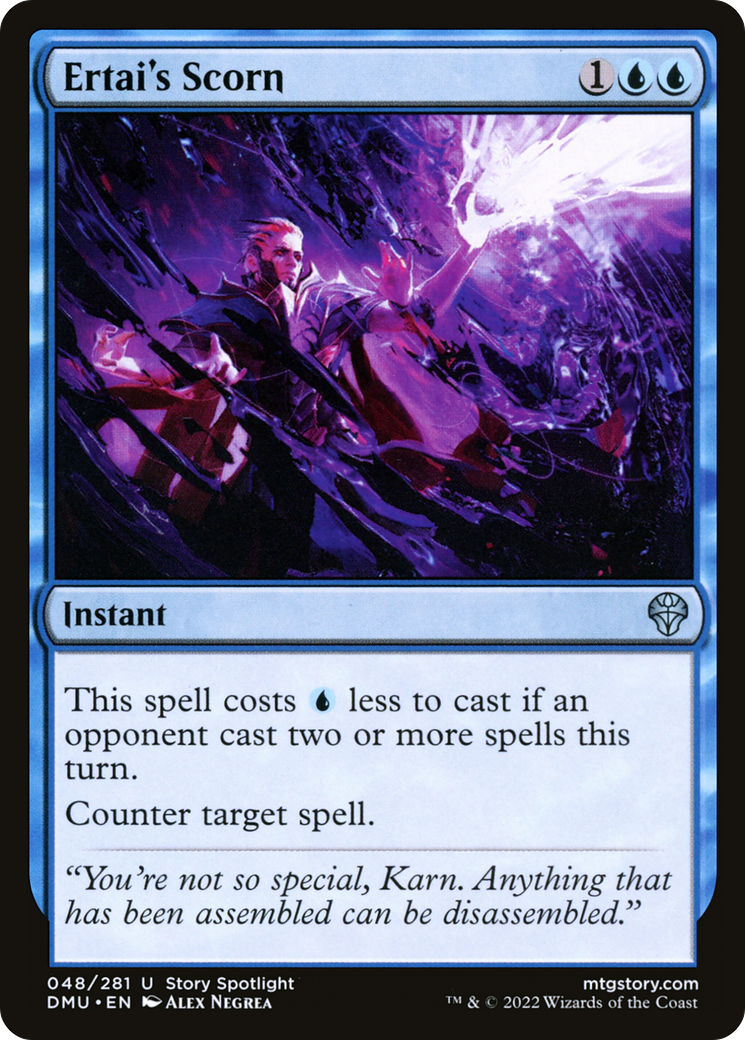 Ertai's Scorn (DMU-048)  - Dominaria United
