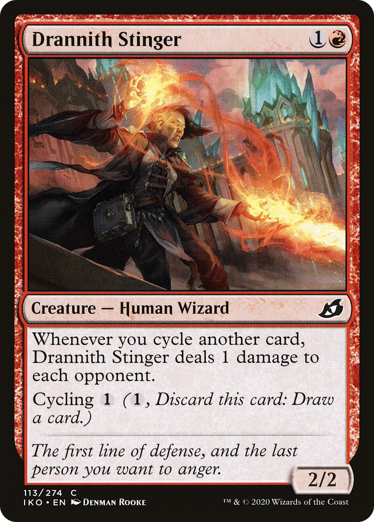 Drannith Stinger (IKO-113)  Foil - Ikoria: Lair of Behemoths