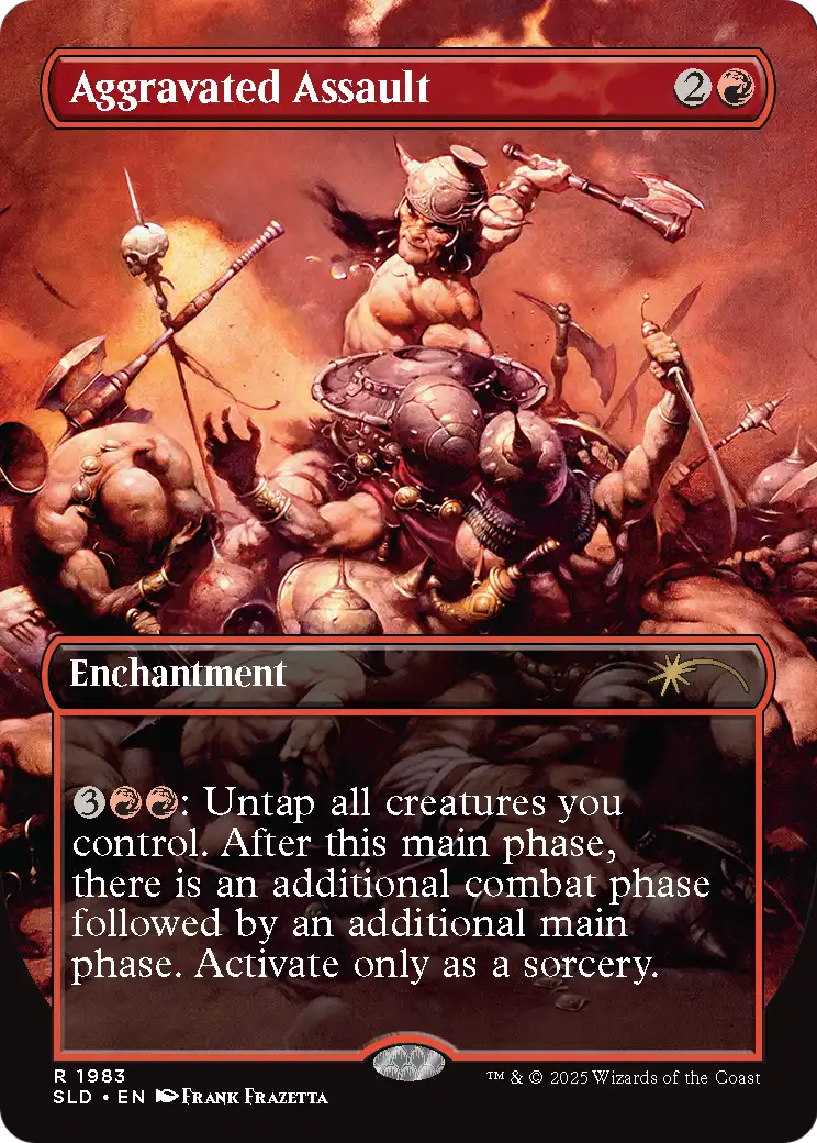 Aggravated Assault (SLD-1983)  Foil - Secret Lair Drop Series