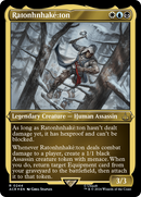 Ratonhnhaké꞉ton (ACR-244)  Etched Foil - Assassin's Creed