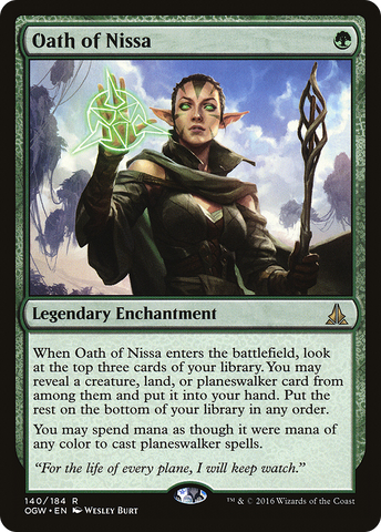 Oath of Nissa (OGW-140)  - Oath of the Gatewatch