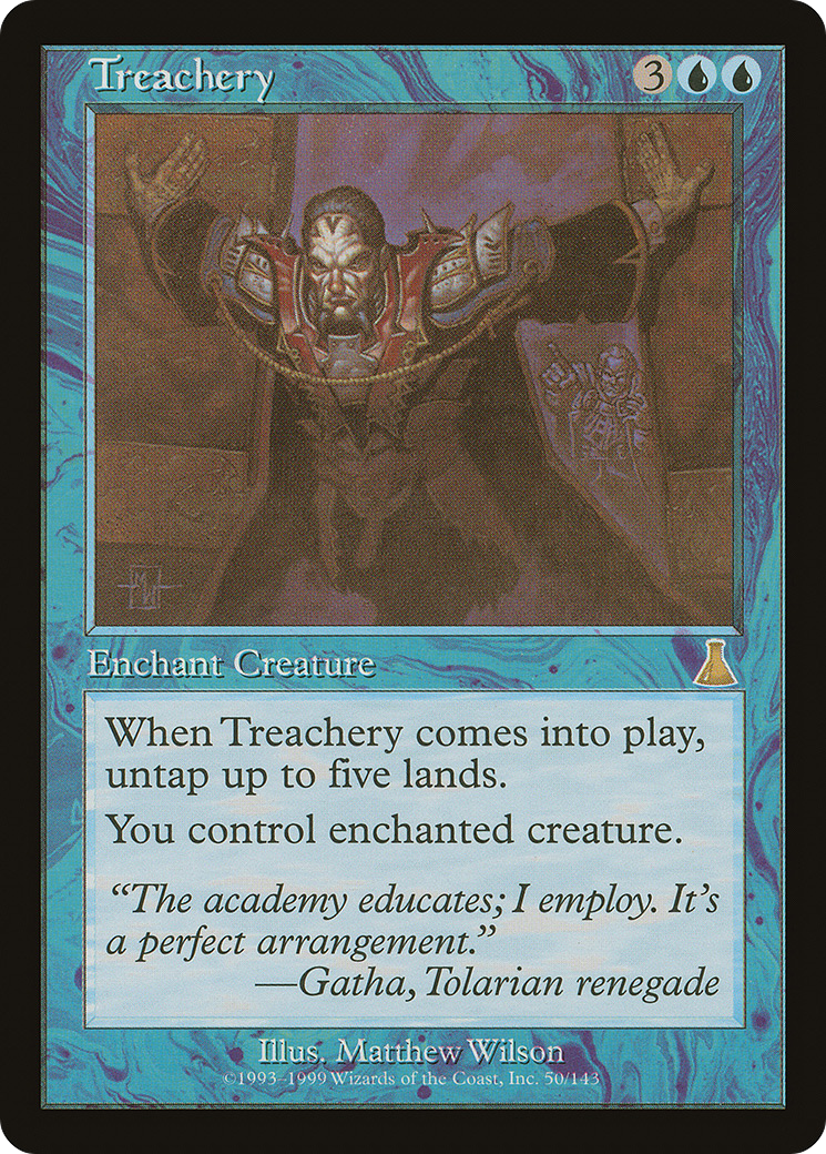 Treachery (UDS-050)  - Urza's Destiny
