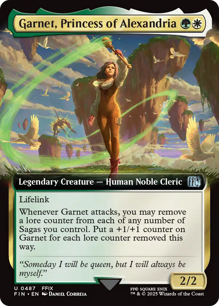 Garnet, Princess of Alexandria (Extended Art) (FIN-487)  - FINAL FANTASY: (Extended Art)