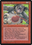 Gorilla War Cry (Red Club) (ALL-109)  - Alliances