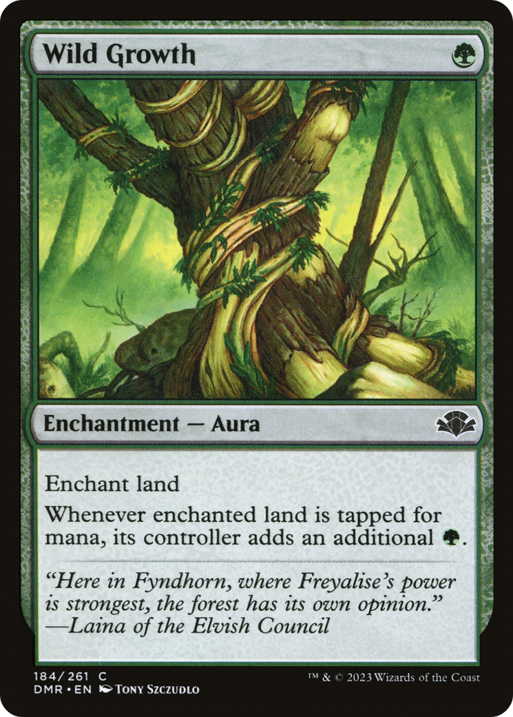 Wild Growth (DMR-184)  Foil - Dominaria Remastered