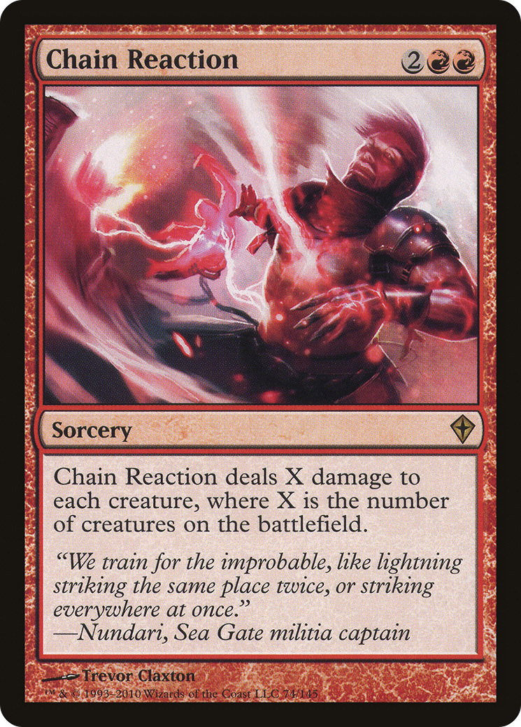 Chain Reaction (WWK-074)  Foil - Worldwake
