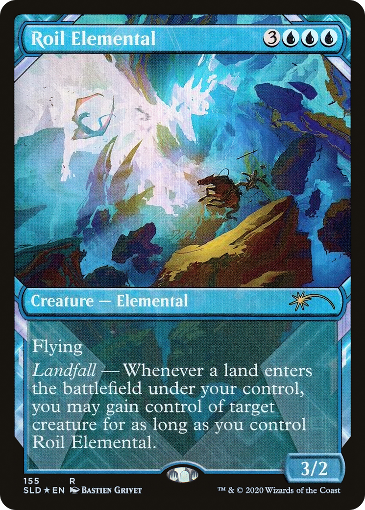 Roil Elemental (SLD-155)  - Secret Lair Drop: (Showcase)