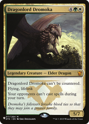 Dragonlord Dromoka (LIST-217/264)  - The List
