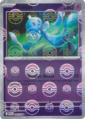 Frillish (044/086) (Poke Ball Pattern) [Scarlet & Violet: White Flare]