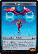Vehicle // Pilot Double-Sided Token (DFT-12 // 1)  Foil - Aetherdrift