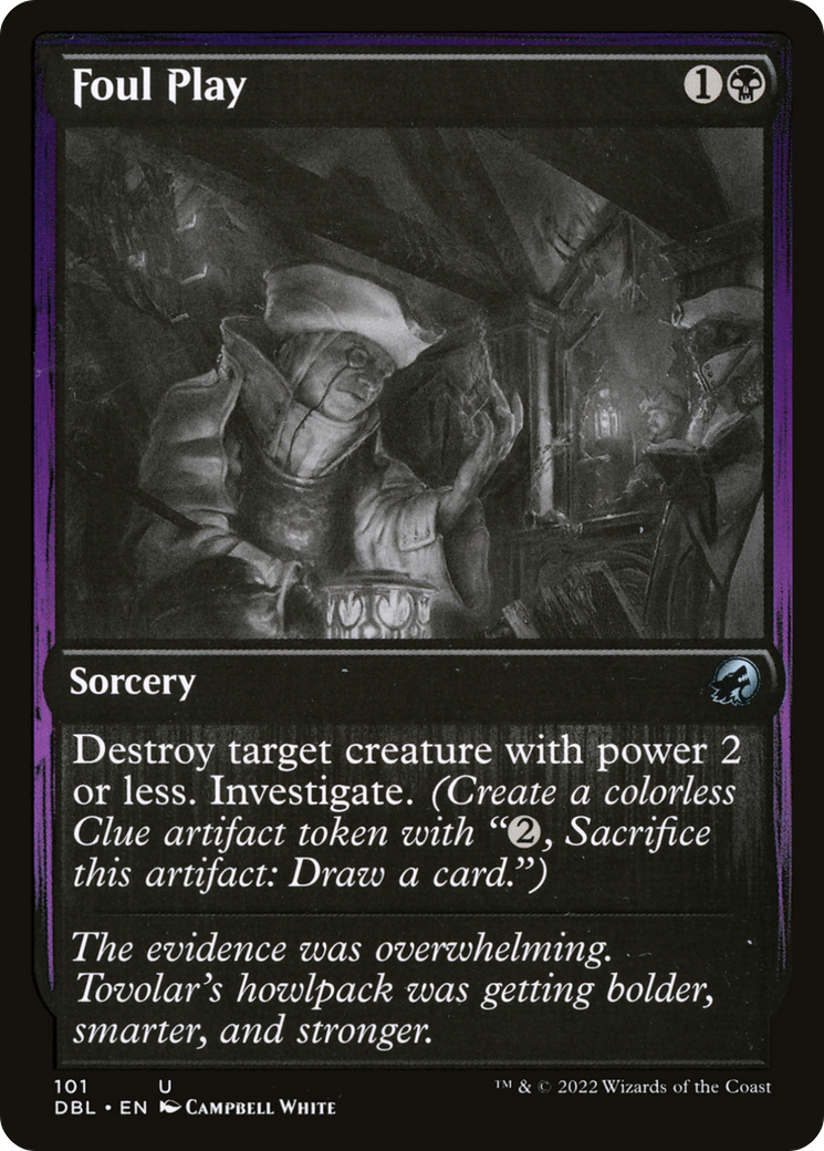 Foul Play (DBL-101)  - Innistrad: Double Feature