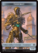 Construct // Beast (0011) Double-Sided Token (DRC-12 // 11) - Commander: Aetherdrift