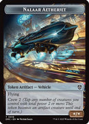 Nalaar Aetherjet // Treasure Double-Sided Token (DRC-16 // 11) - Commander: Aetherdrift