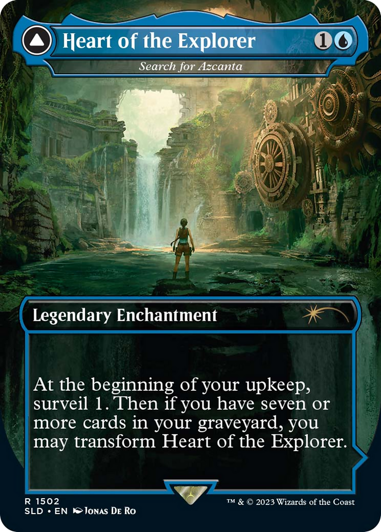 Heart of the Explorer - Search for Azcanta (SLD-1502)  Foil - Secret Lair Drop (Borderless)