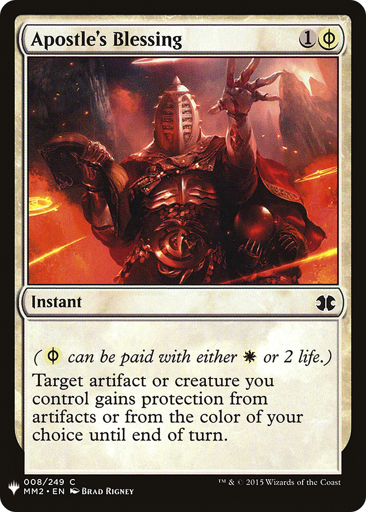 Apostle's Blessing (LIST-MM2-8)  - The List
