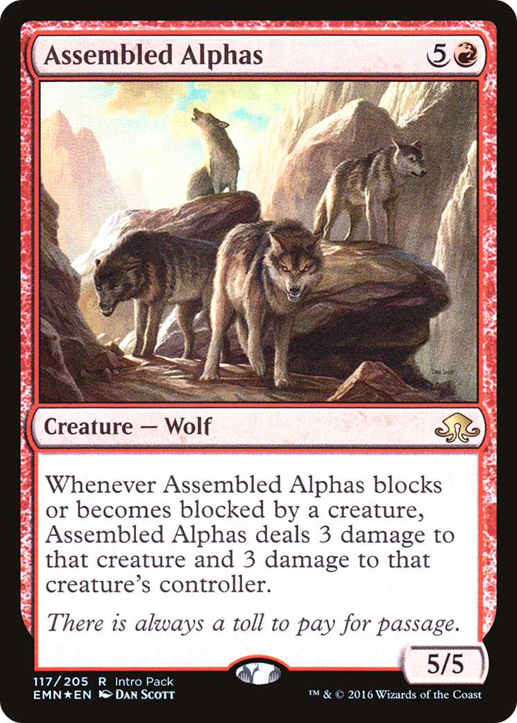 Assembled Alphas (UMP-117)  Foil - Eldritch Moon Promos