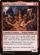 Livaan, Cultist of Tiamat (CLB-188)  - Commander Legends: Battle for Baldur's Gate