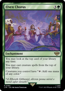 Elven Chorus (LTR-160)  Foil - The Lord of the Rings: Tales of Middle-earth