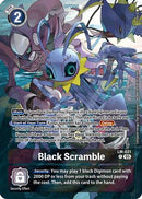 Black Scramble (Alternate Art) (LM-031) - Starter Deck 20: Protector of Light Foil