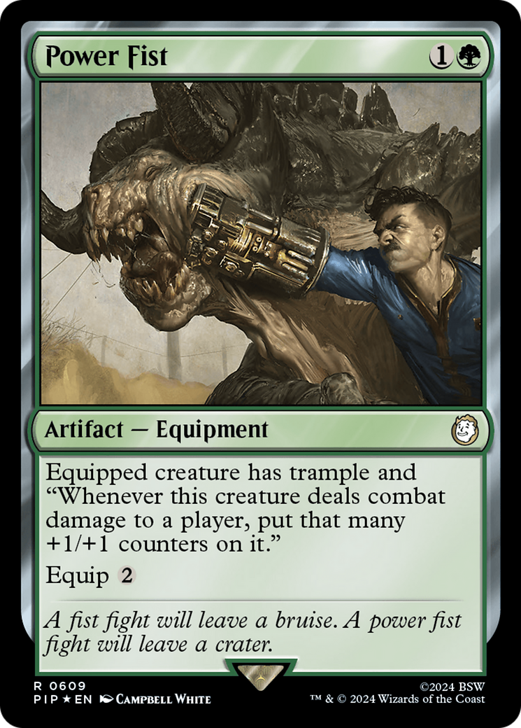Power Fist (Surge Foil) (PIP-609)  Foil - Fallout