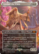 Gandalf the White (Borderless) (LTR-442)  Foil - The Lord of the Rings: Tales of Middle-earth