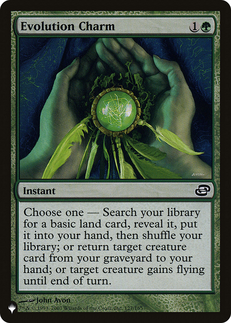 Evolution Charm (LIST-PLC-127)  - The List