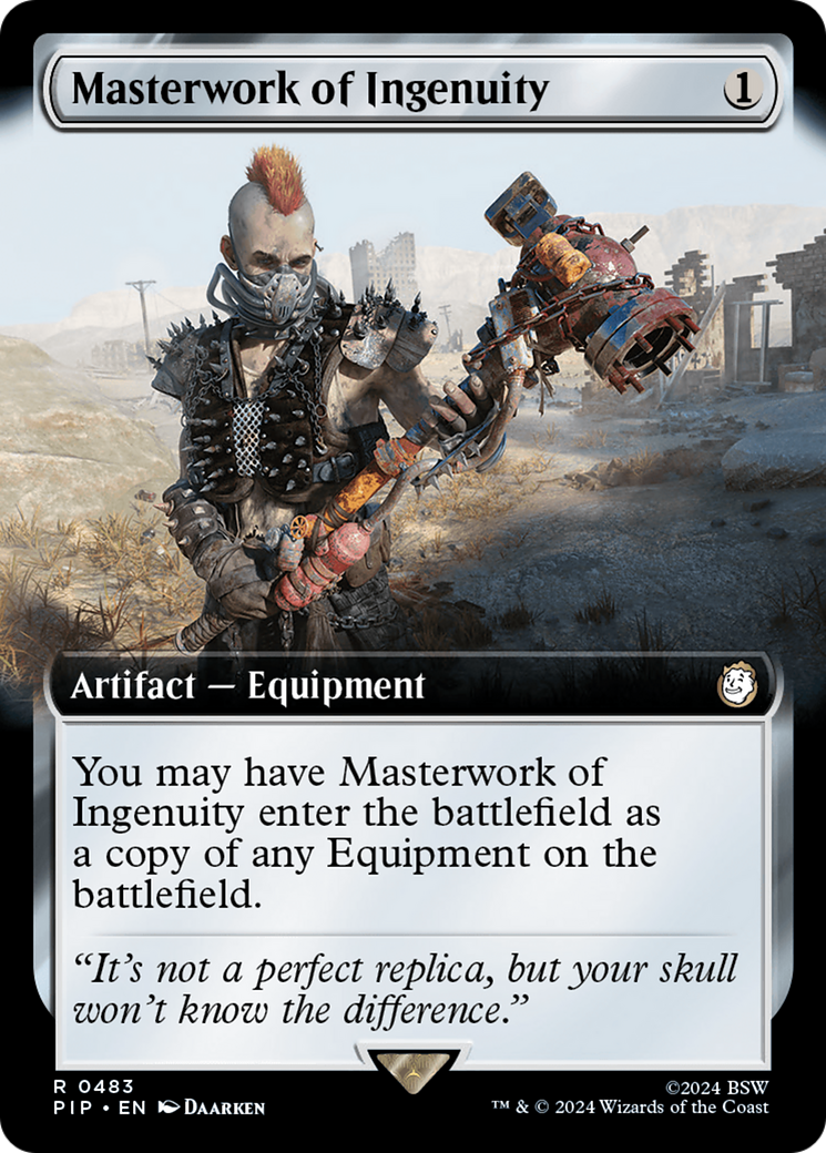 Masterwork of Ingenuity (Extended Art) (PIP-483) - Fallout: (Extended Art) Foil