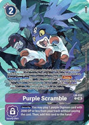 Purple Scramble (Alternate Art) (LM-032) - Starter Deck 21: Hero of Hope Foil