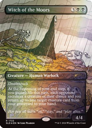 Witch of the Moors (Rainbow Foil) (SLD-1722) - Secret Lair Drop Series Foil