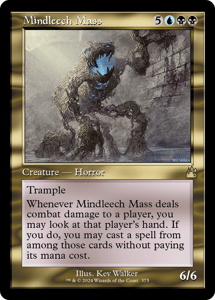 Mindleech Mass (Retro Frame) (RVR-375)  Foil - Ravnica Remastered