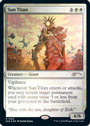 Sun Titan (Rainbow Foil) (SLD-1550)  Foil - Secret Lair Drop Series