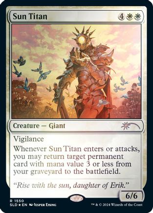 Sun Titan (Rainbow Foil) (SLD-1550)  Foil - Secret Lair Drop Series