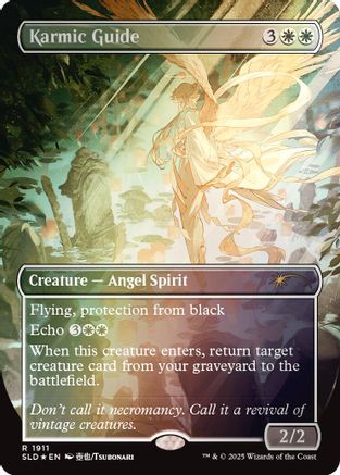 Karmic Guide (1911) (Rainbow Foil) (SLD-1911) - Secret Lair Drop Series Foil