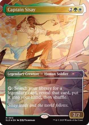 Captain Sisay (1913) (Rainbow Foil) (SLD-1913)  Foil - Secret Lair Drop Series