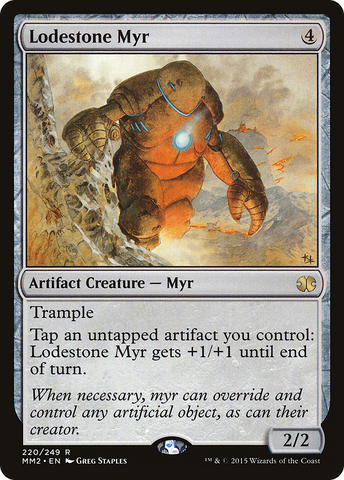 Lodestone Myr (MM2-220)  Foil - Modern Masters 2015